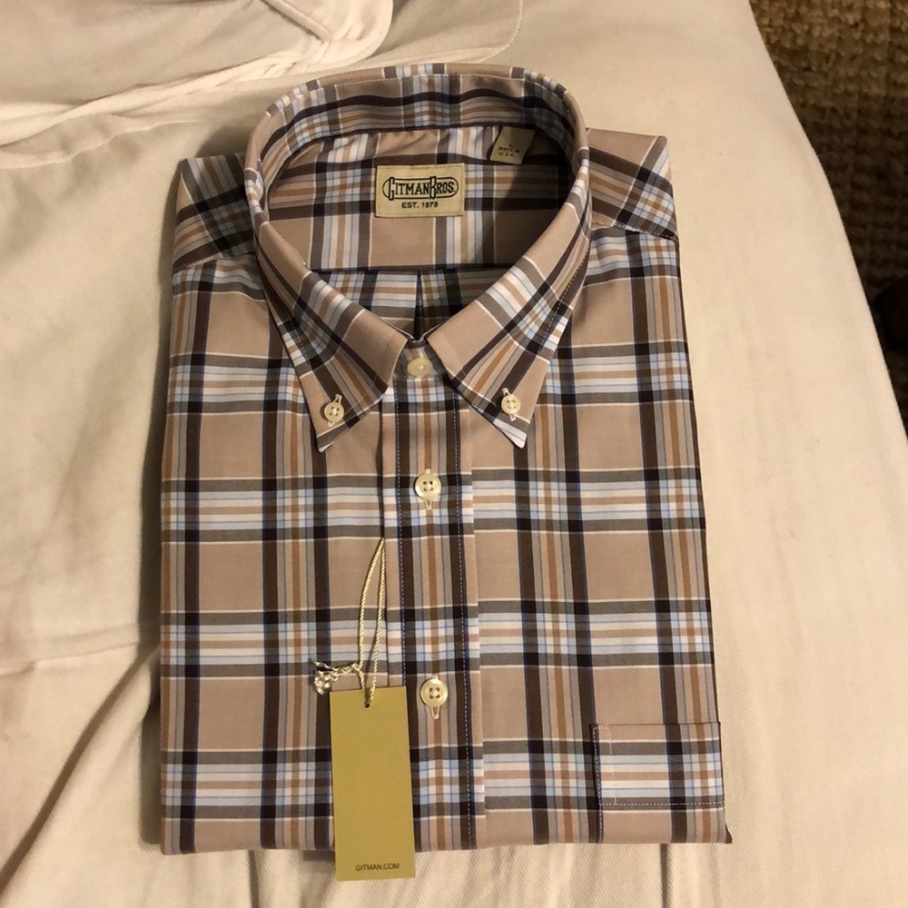 Gitman Bros. NWT casual button down